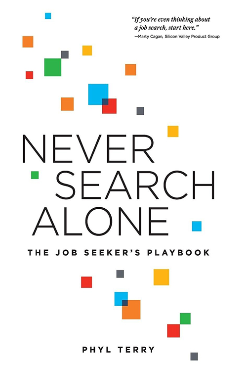 Never Search Alone: The Job Seeker's Playbook (Book Cover)